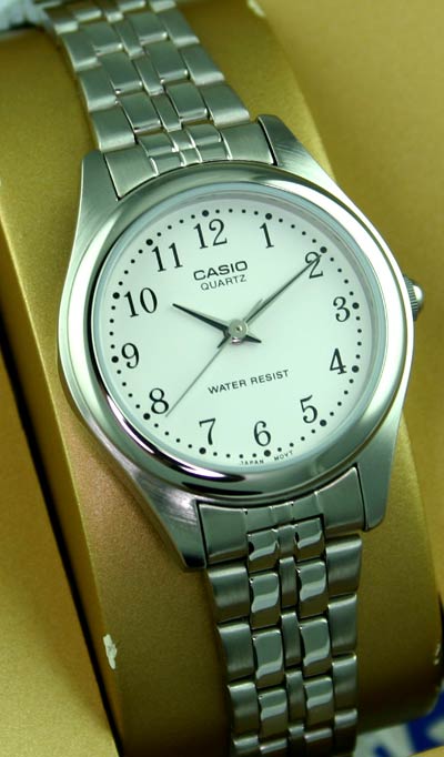 CASIO LADIES FULL STEEL BRACELET